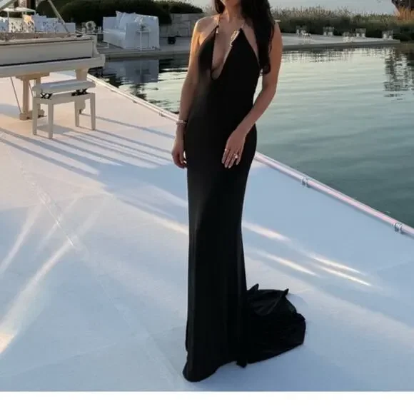 NBD The Sansa Maxi Dress in Black - Picture 6 of 12